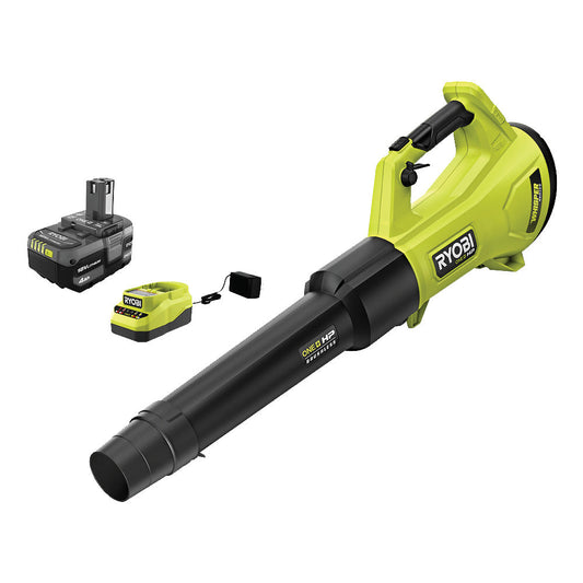 18V ONE+ HP BRUSHLESS WHISPER SERIES 450 CFM BLOWER KIT | RYOBI
