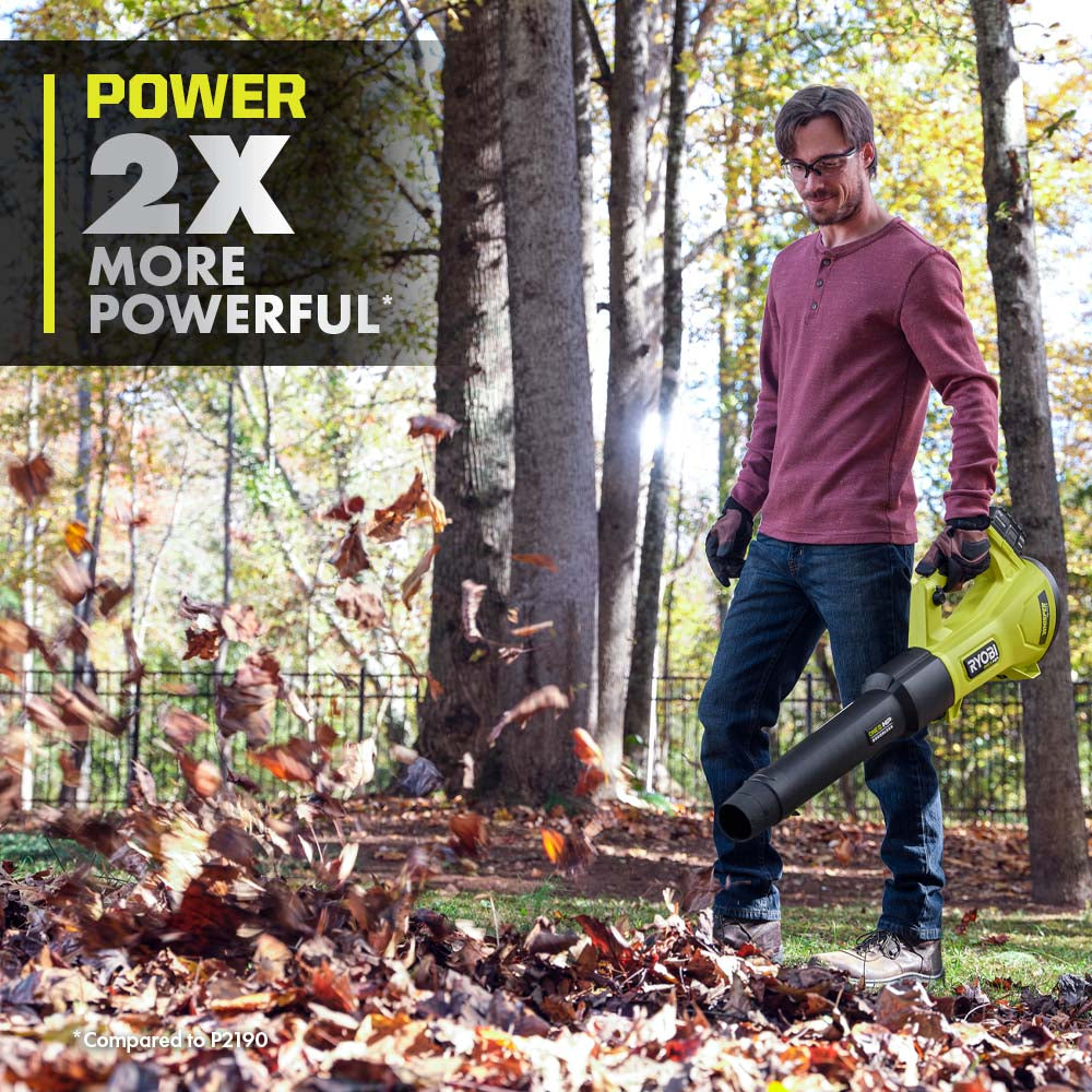 18V ONE+ HP BRUSHLESS WHISPER SERIES 450 CFM BLOWER KIT | RYOBI