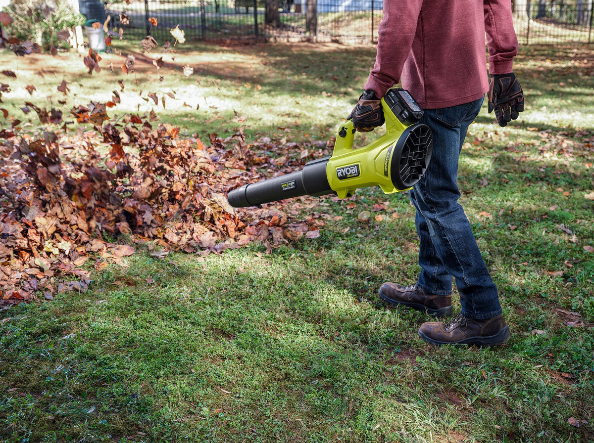 18V ONE+ HP BRUSHLESS WHISPER SERIES 450 CFM BLOWER KIT | RYOBI