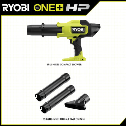 18V ONE+ HP COMPACT BRUSHLESS 220 CFM BLOWER | RYOBI