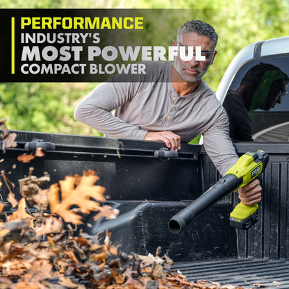 18V ONE+ HP COMPACT BRUSHLESS 220 CFM BLOWER KIT | RYOBI