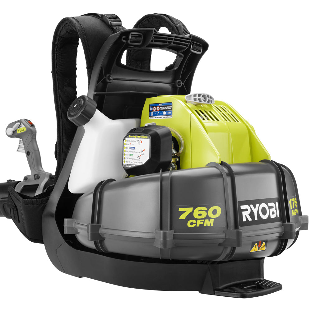 2 CYCLE 760 CFM BACKPACK BLOWER | RYOBI