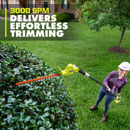 18V ONE+ 18″ POLE HEDGE TRIMMER | RYOBI