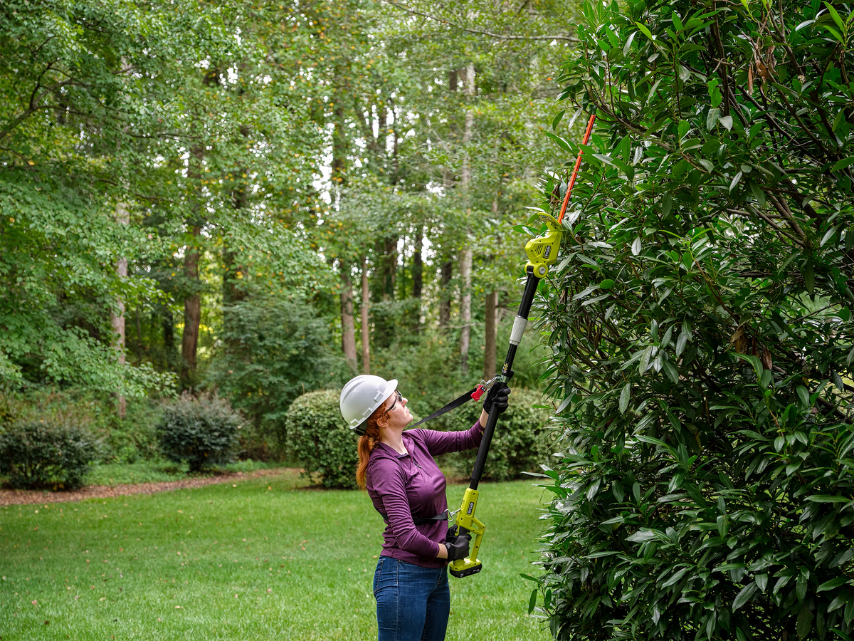 18V ONE+ 18″ POLE HEDGE TRIMMER | RYOBI