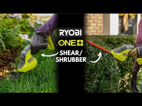 18V ONE+ 2-IN-1 SHEAR SHRUBBER KIT | RYOBI
