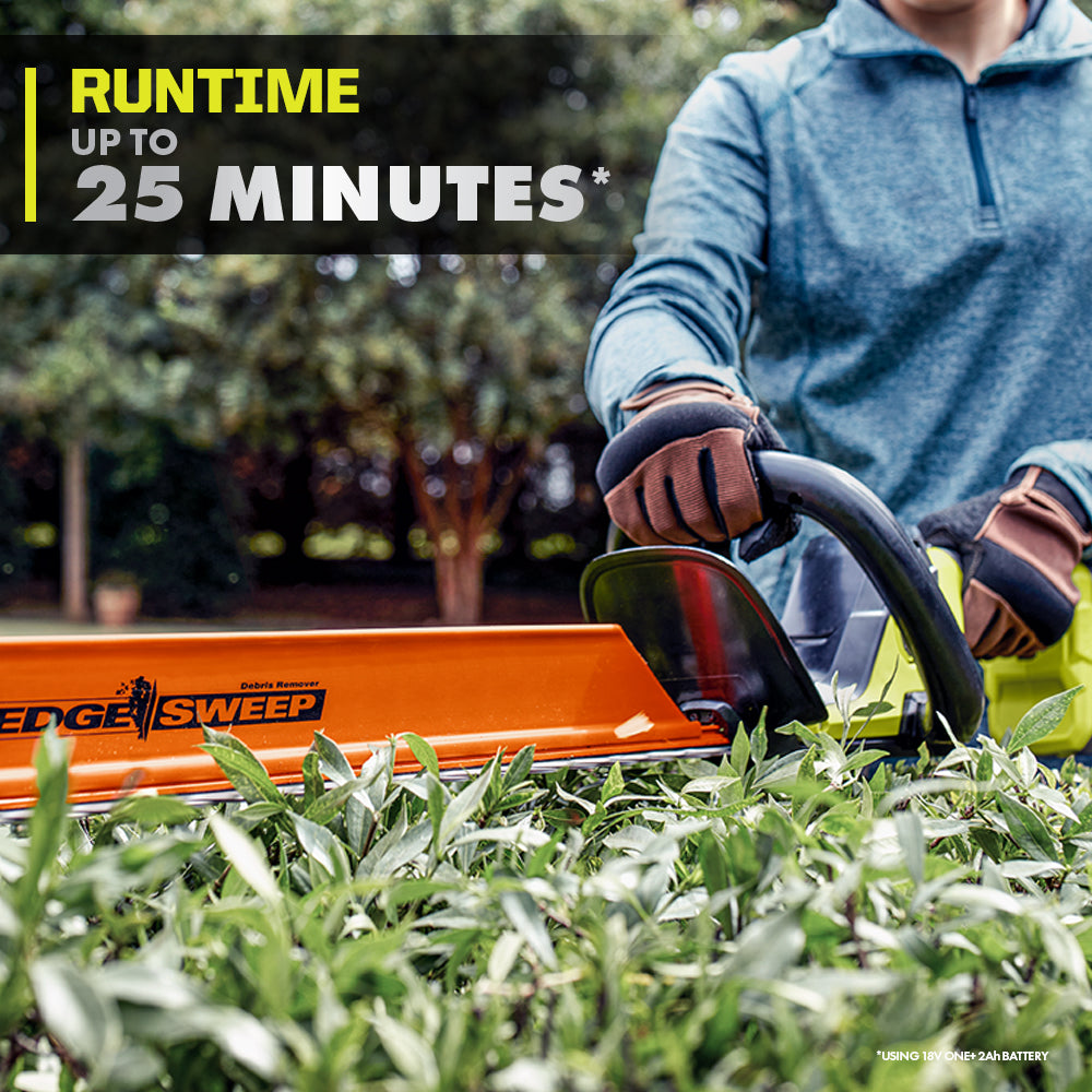 18V ONE+ HP BRUSHLESS 22″ HEDGE TRIMMER KIT | RYOBI