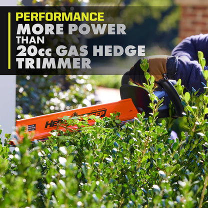 18V ONE+ HP BRUSHLESS 24″ HEDGE TRIMMER KIT | RYOBI