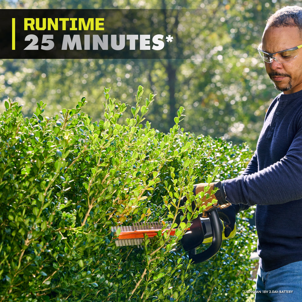 18V ONE+ HP BRUSHLESS 24″ HEDGE TRIMMER KIT | RYOBI