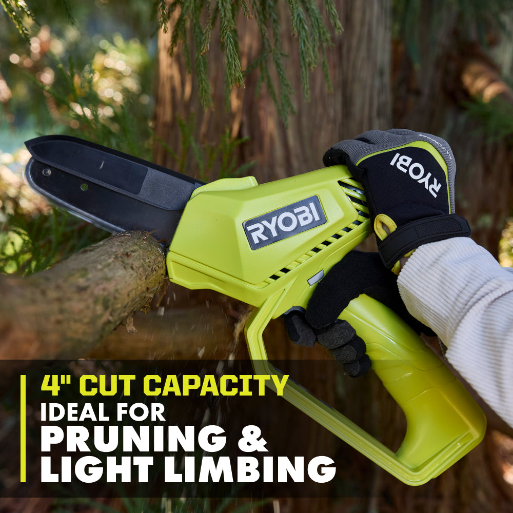 12V 6″ PRUNING CHAINSAW | RYOBI