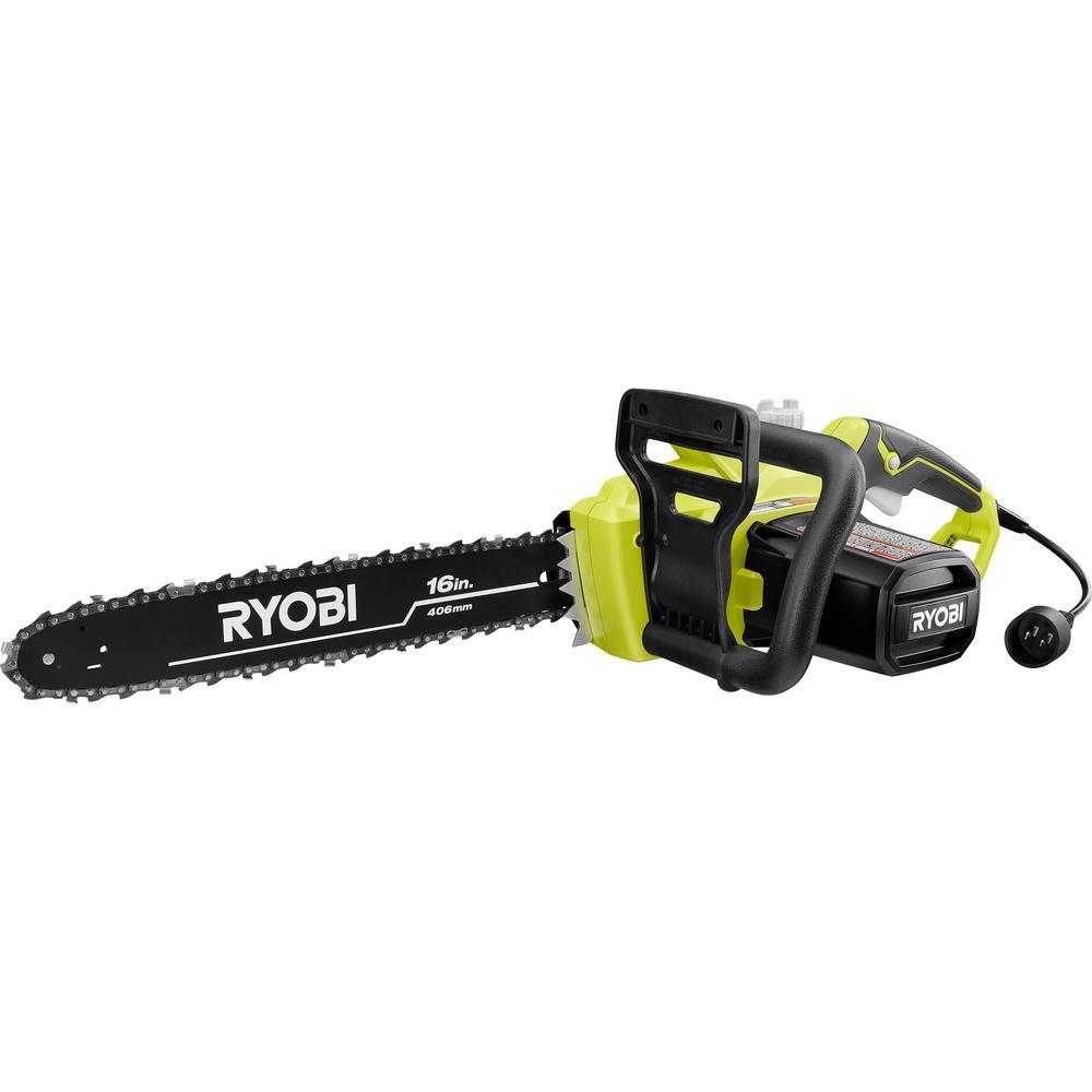 13 AMP ELECTRIC 16″ CHAINSAW | RYOBI