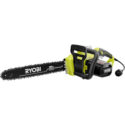 13 AMP ELECTRIC 16″ CHAINSAW | RYOBI