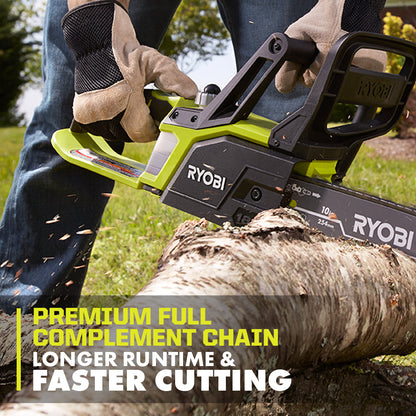 18V ONE+ 10″ CHAINSAW KIT | RYOBI