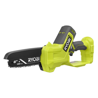 18V ONE+ 6″ PRUNING CHAINSAW | RYOBI