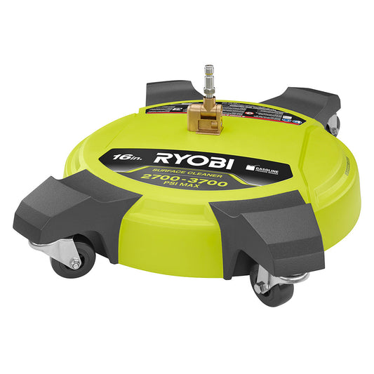16″ 3700 PSI SURFACE CLEANER FOR GAS PRESSURE WASHER | RYOBI