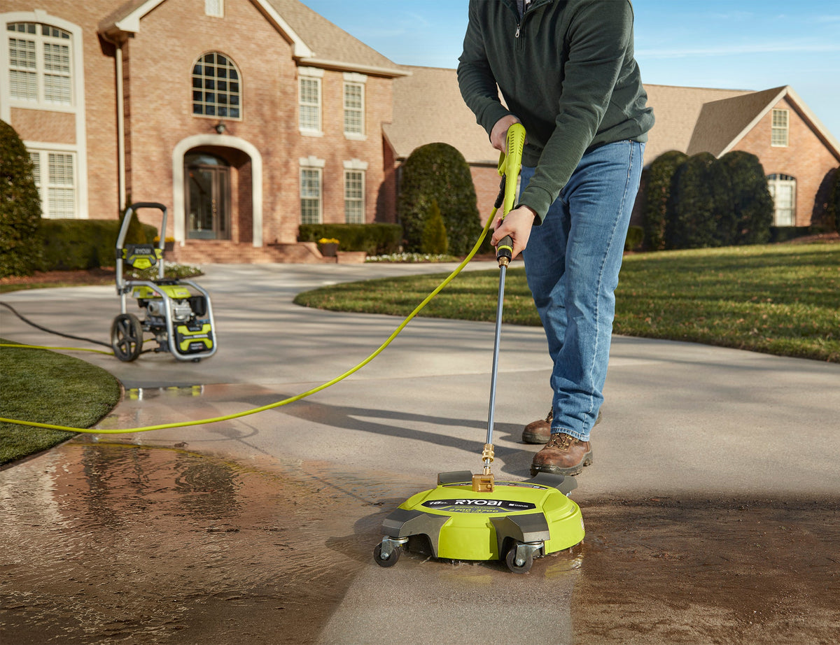 16″ 3700 PSI SURFACE CLEANER FOR GAS PRESSURE WASHER | RYOBI