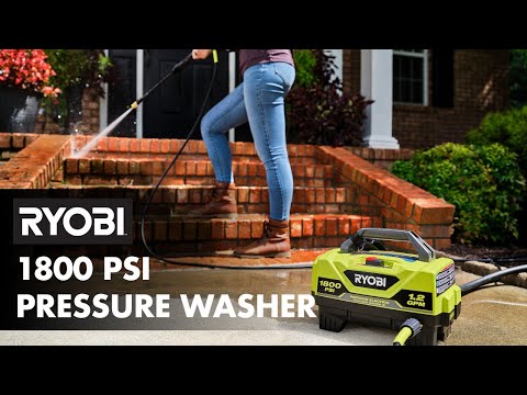 1800 PSI 1.2 GPM ELECTRIC PRESSURE WASHER | RYOBI