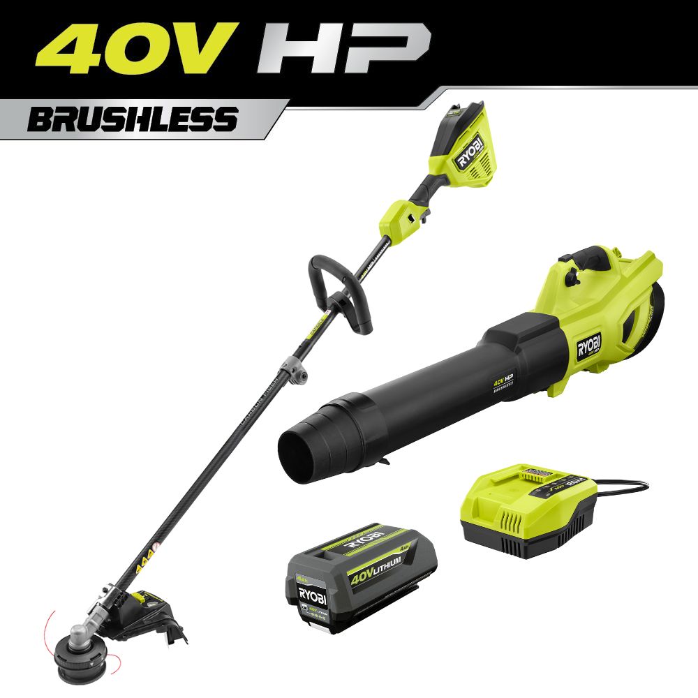 40V HP BRUSHLESS 2-TOOL COMBO KIT | RYOBI