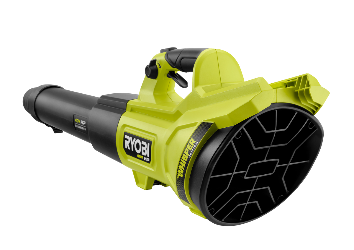 40V HP BRUSHLESS 600 CFM WHISPER SERIES BLOWER & 15″ CARBON FIBER STRING TRIMMER COMBO KIT | RYOBI