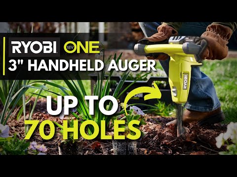 18V ONE+ 3″ HANDHELD AUGER KIT | RYOBI