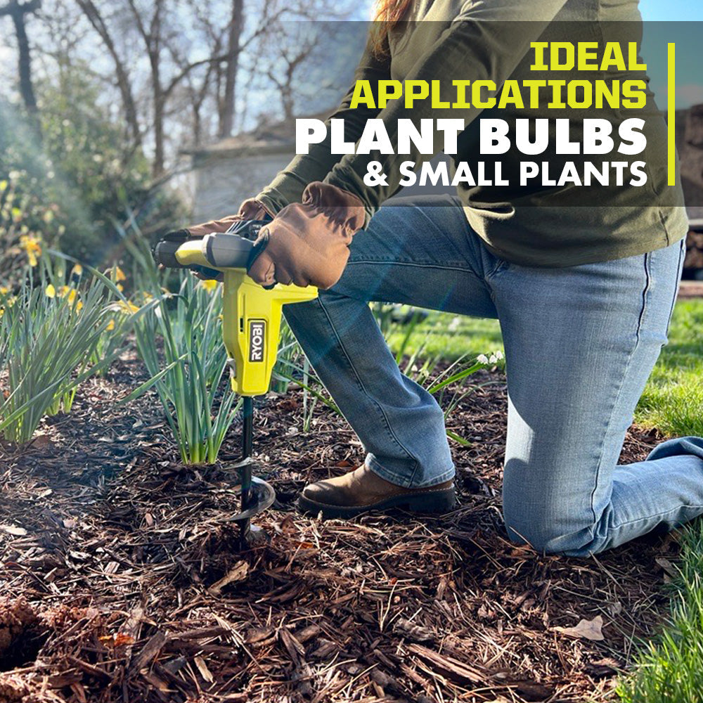 18V ONE+ 3″ HANDHELD AUGER KIT | RYOBI