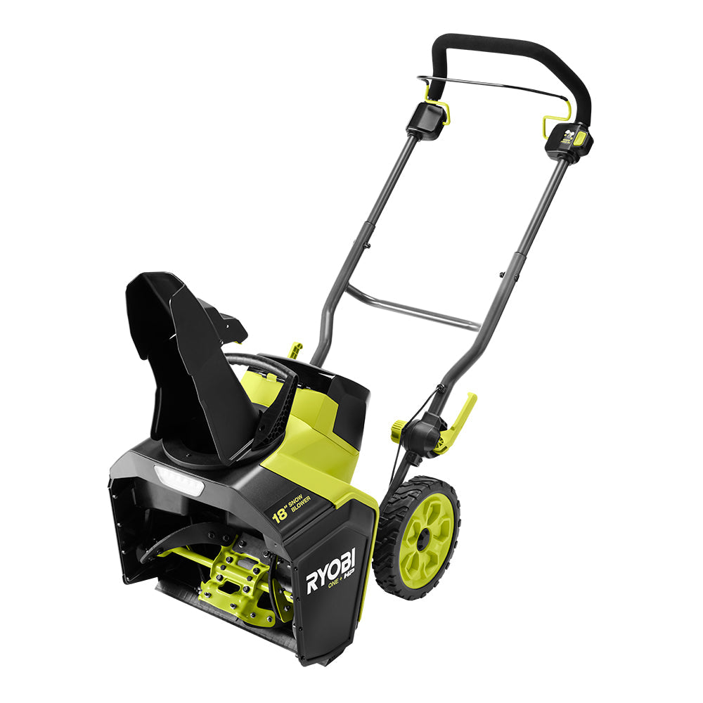 18V ONE+ HP BRUSHLESS 18″ SINGLE-STAGE SNOW BLOWER KIT | RYOBI