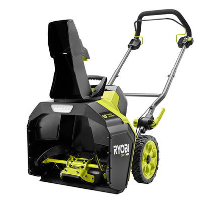 18V ONE+ HP BRUSHLESS 18″ SINGLE-STAGE SNOW BLOWER KIT | RYOBI