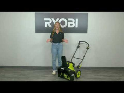 18V ONE+ HP BRUSHLESS 18″ SINGLE-STAGE SNOW BLOWER KIT | RYOBI