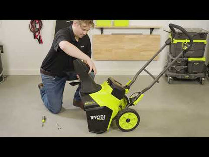 18V ONE+ HP BRUSHLESS 18″ SINGLE-STAGE SNOW BLOWER KIT | RYOBI