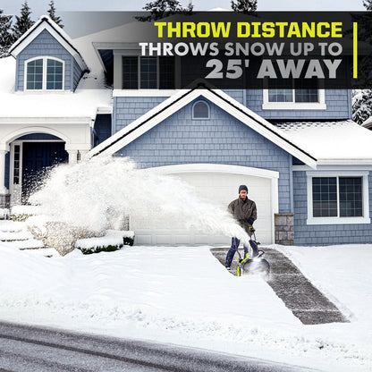 18V ONE+ HP BRUSHLESS 18″ SINGLE-STAGE SNOW BLOWER KIT | RYOBI
