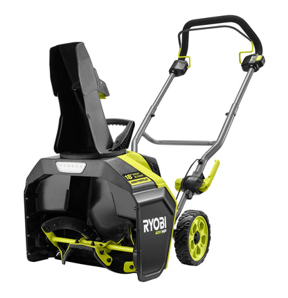 40V HP BRUSHLESS 18?? SINGLE-STAGE AUGER-PROPELLED SNOW BLOWER | RYOBI