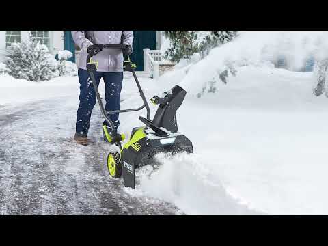 40V HP BRUSHLESS 18?? SINGLE-STAGE AUGER-PROPELLED SNOW BLOWER | RYOBI