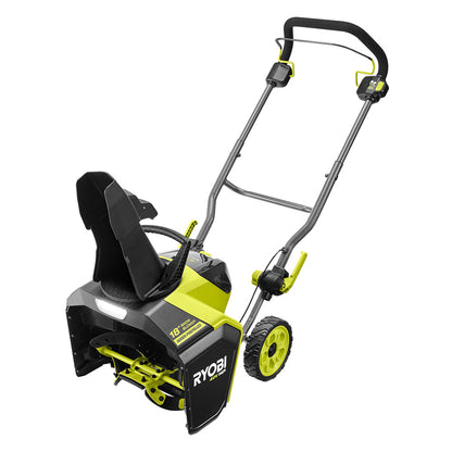 40V HP BRUSHLESS 18?? SINGLE-STAGE AUGER-PROPELLED SNOW BLOWER KIT | RYOBI