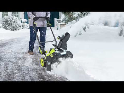 40V HP BRUSHLESS 18?? SINGLE-STAGE AUGER-PROPELLED SNOW BLOWER KIT | RYOBI