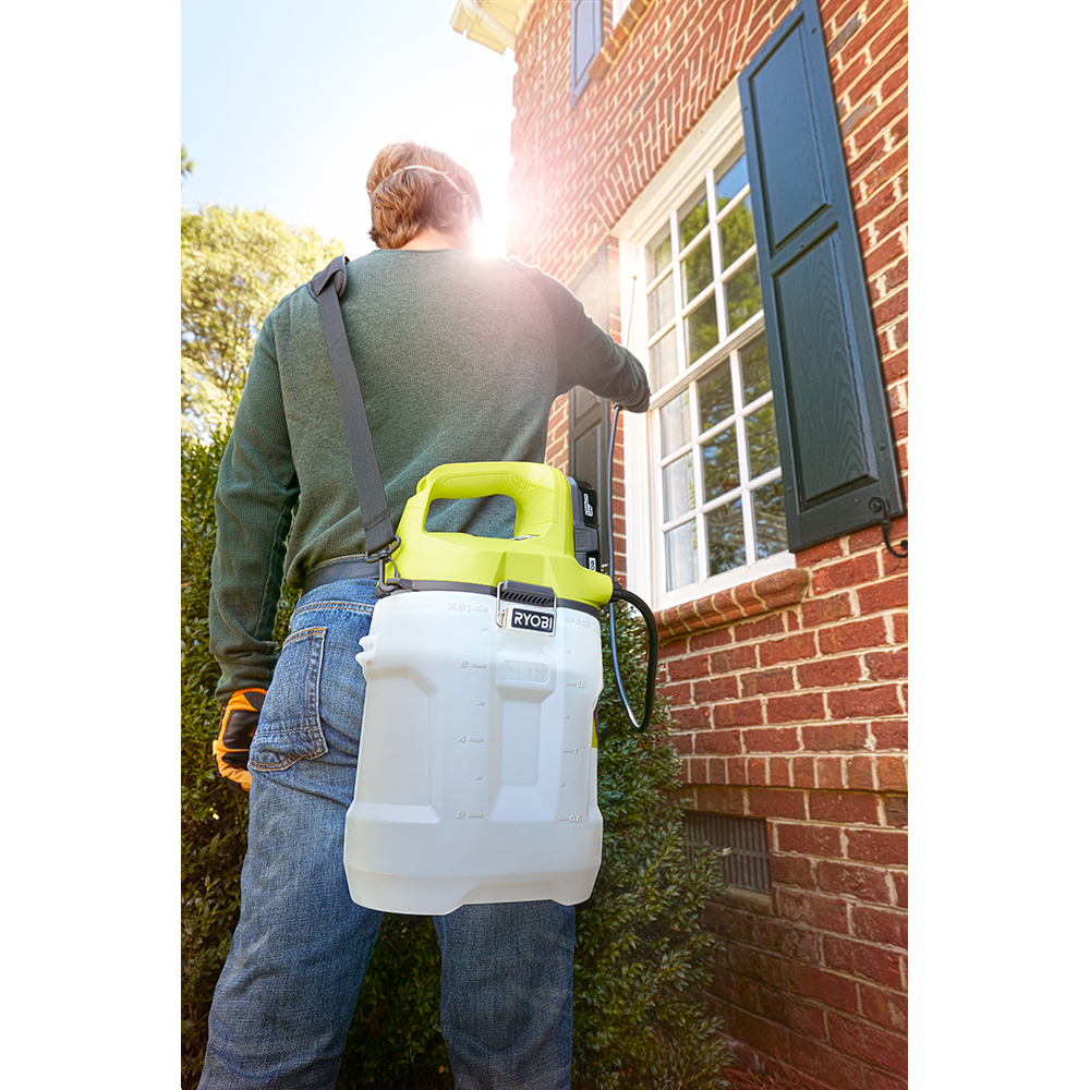 18V ONE+ 2 GAL. CHEMICAL SPRAYER AND HOLSTER KIT | RYOBI