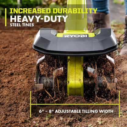 18V ONE+ 8″ CULTIVATOR KIT | RYOBI