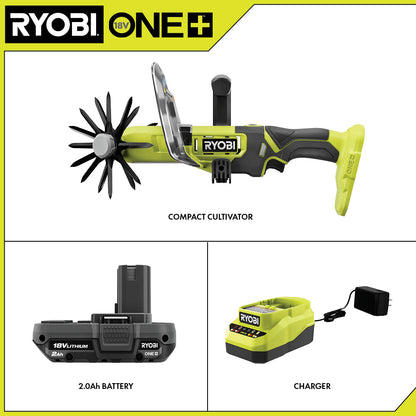 18V ONE+ COMPACT CULTIVATOR KIT | RYOBI