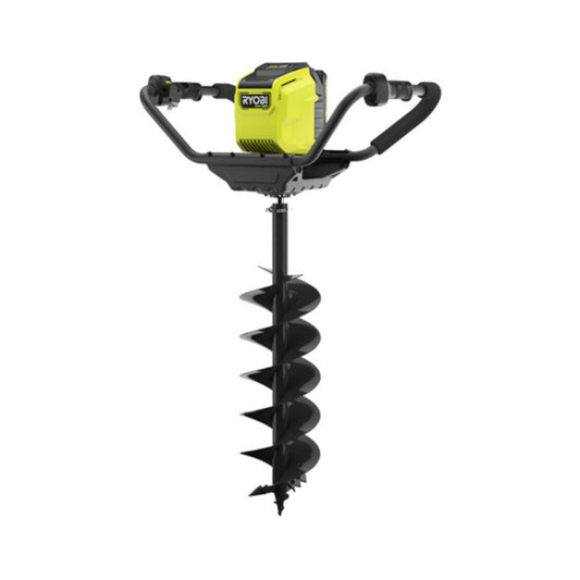 40V HP BRUSHLESS 8″ EARTH AUGER KIT | RYOBI