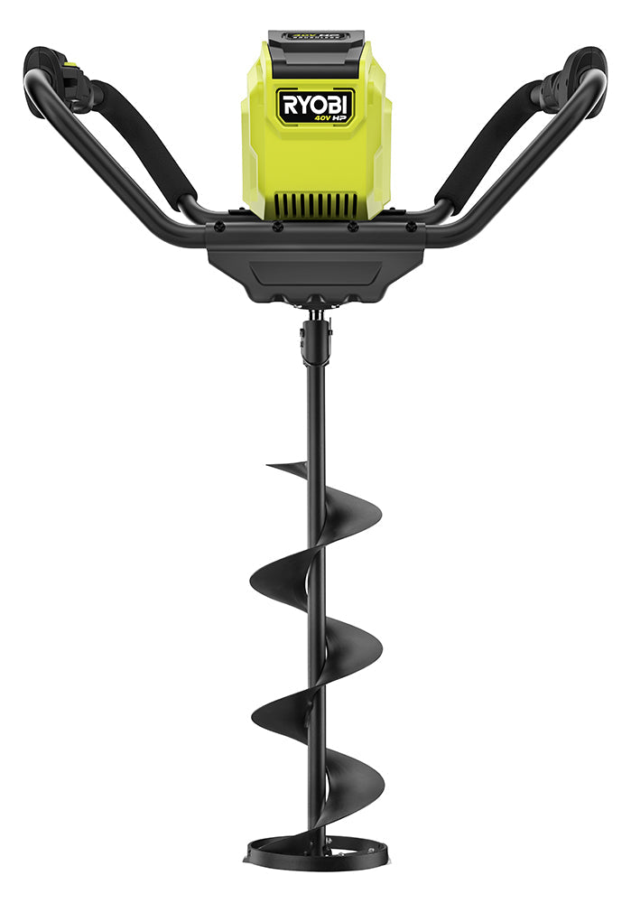 40V HP BRUSHLESS 8″ EARTH AUGER KIT | RYOBI