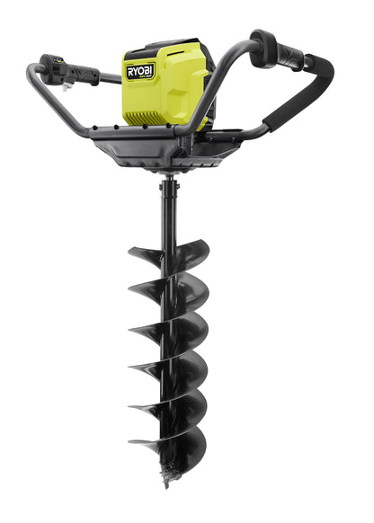40V HP BRUSHLESS 8″ EARTH AUGER KIT | RYOBI