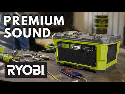 18V ONE+ HYBRID VERSE? LINK? BLUETOOTH? STEREO | RYOBI