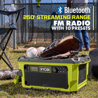 18V ONE+ HYBRID VERSE? LINK? BLUETOOTH? STEREO | RYOBI