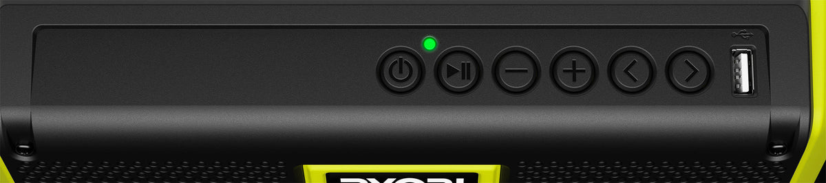 18V ONE+ SPEAKER WITH BLUETOOTH? WIRELESS TECHNOLOGY | RYOBI