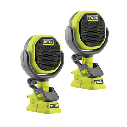 18V ONE+ VERSE? CLAMP SPEAKERS (2-PACK) | RYOBI