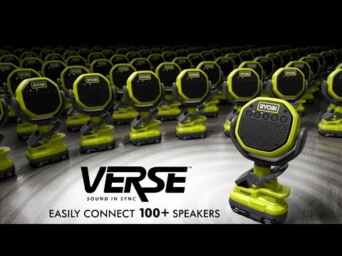 18V ONE+ VERSE? CLAMP SPEAKERS (2-PACK) | RYOBI