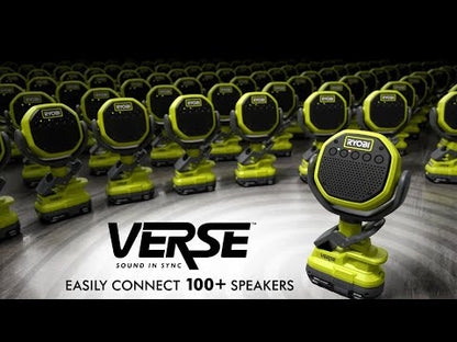 18V ONE+ VERSE? CLAMP SPEAKERS (2-PACK) | RYOBI