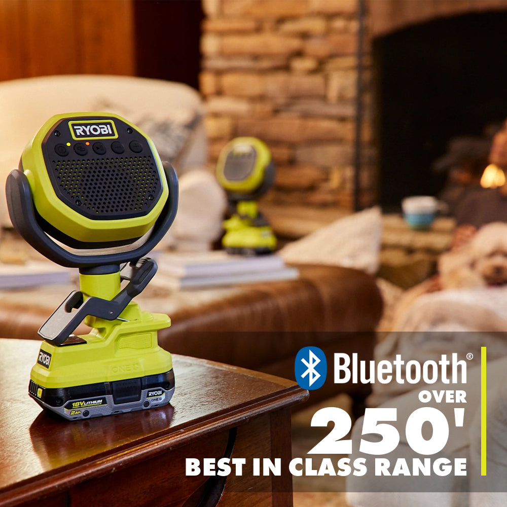 18V ONE+ VERSE? CLAMP SPEAKERS (2-PACK) | RYOBI