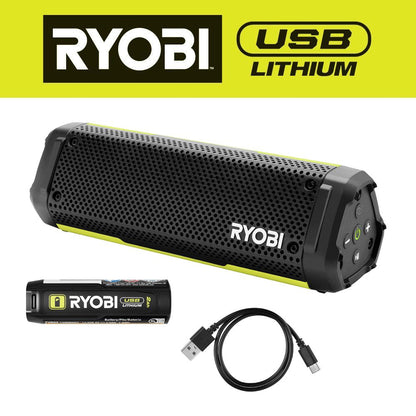 USB LITHIUM VERSE? COMPACT SPEAKER KIT | RYOBI