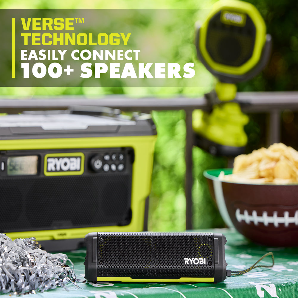 USB LITHIUM VERSE? COMPACT SPEAKER KIT | RYOBI