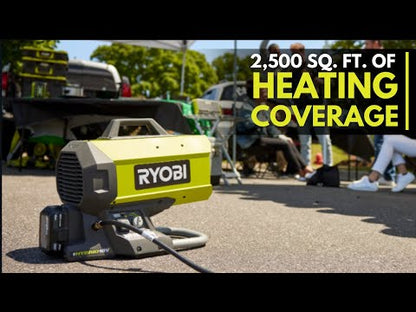 18V ONE+ HYBRID FORCED AIR PROPANE HEATER | RYOBI