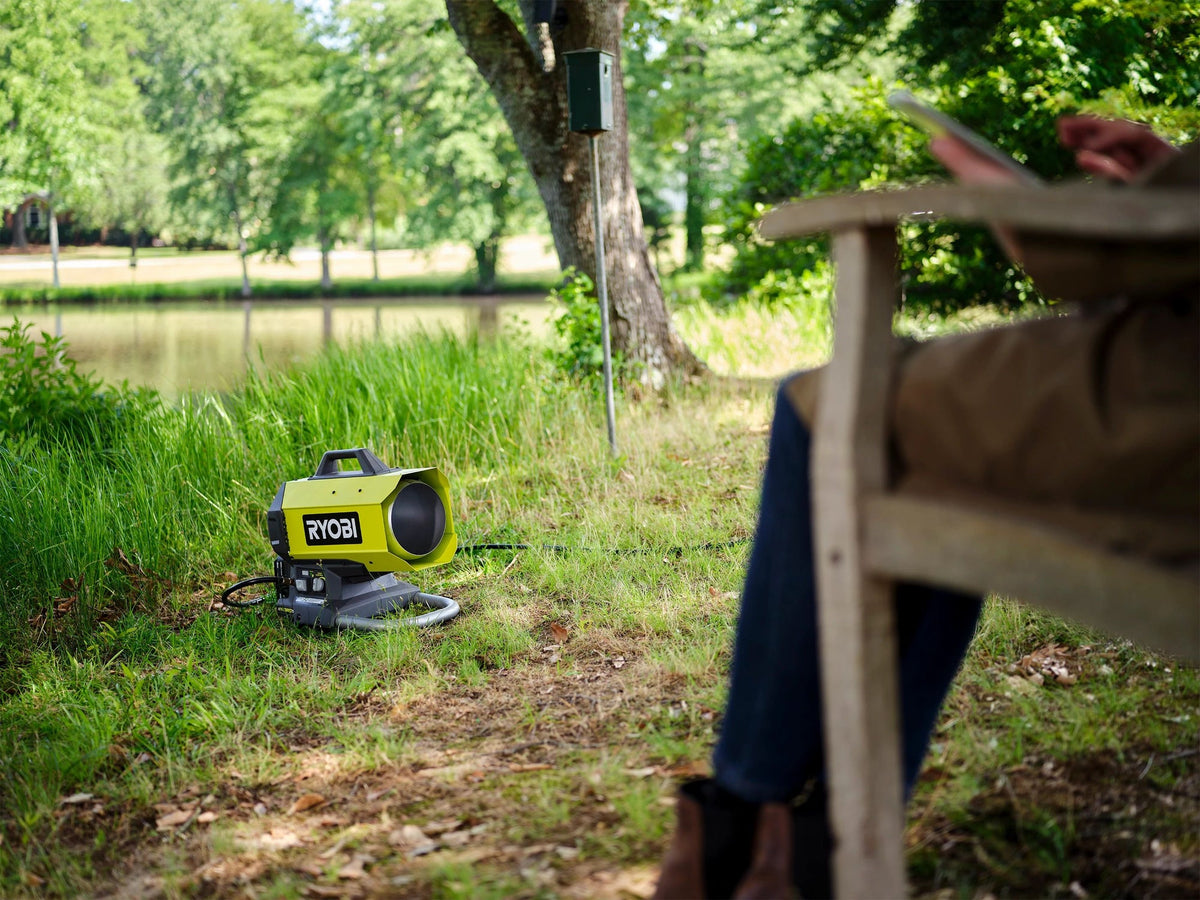 18V ONE+ HYBRID FORCED AIR PROPANE HEATER | RYOBI